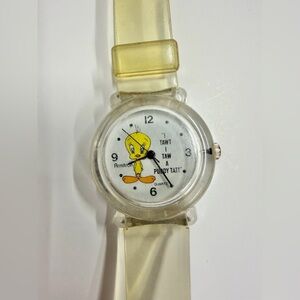 VINTAGE 1994 WARNER BROS Tweety Bird Wrist Watch